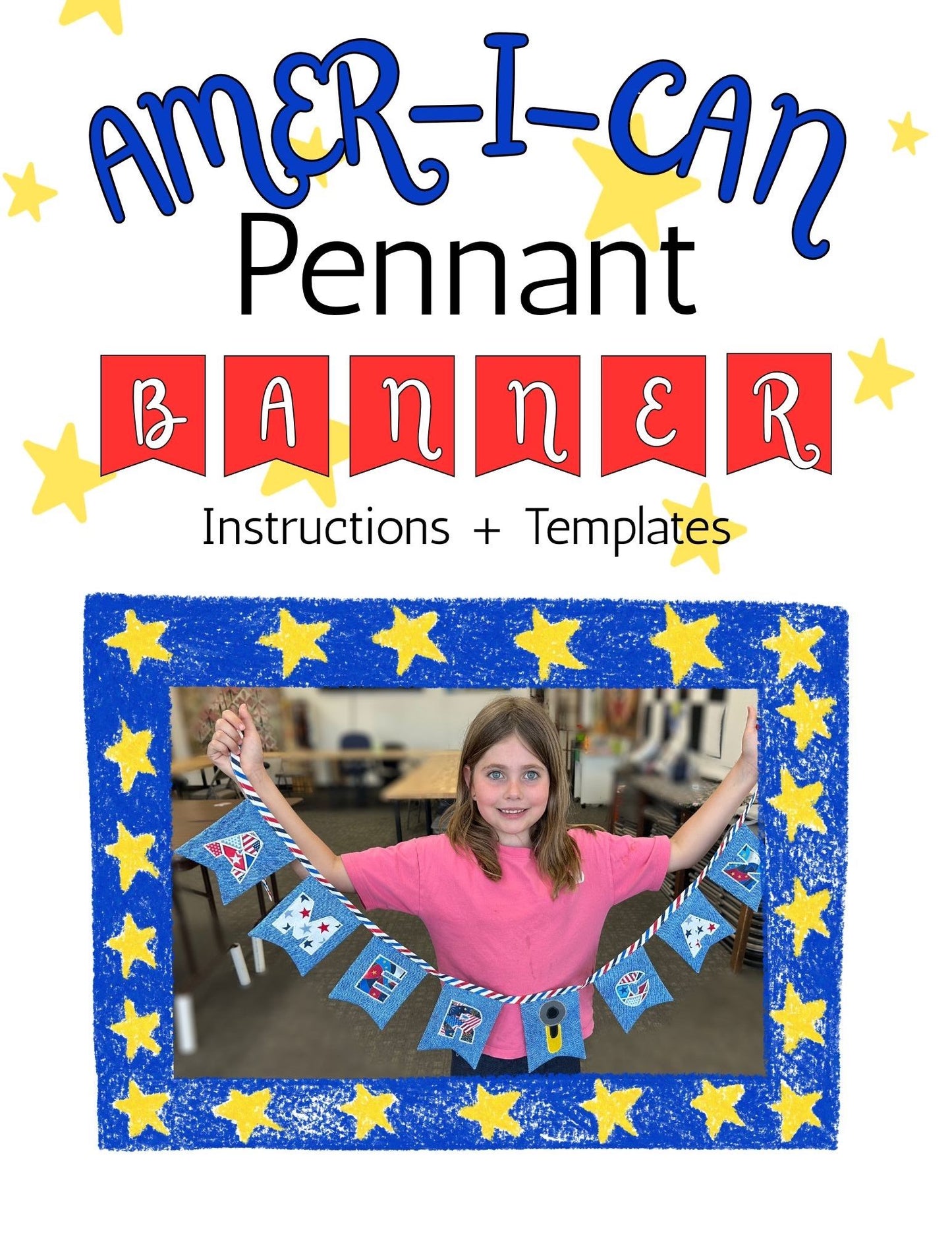 Amer-I-Can Pennant Banner