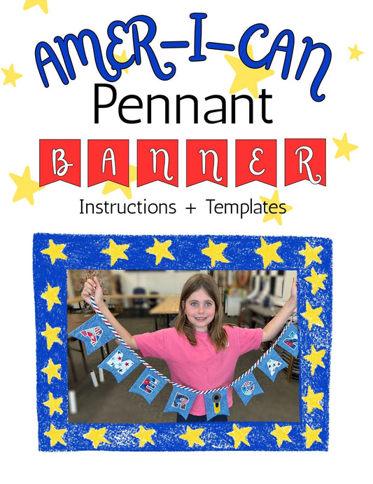 Amer-I-Can Pennant Banner